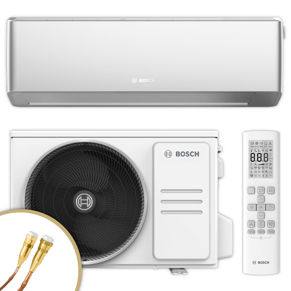  BOSCH | Split Klimaanlage CL7000i 26 ES | 2,5 kW | silber | 7733703124 