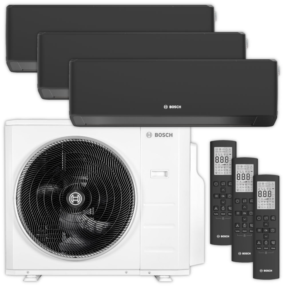 BOSCH Multisplit Klimaanlage Set Climate 7000 M | 3 Wandgeräte | klimaworld.com