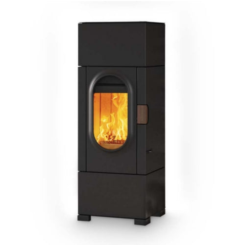 Austroflamm Claire mit Klapptür und Stahlmantel