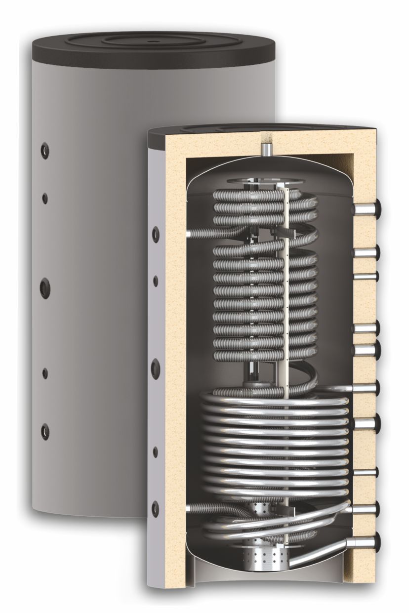 ThermoFlux Hygiene Kombispeicher 500 Liter HYG R mit Wärmetauscher