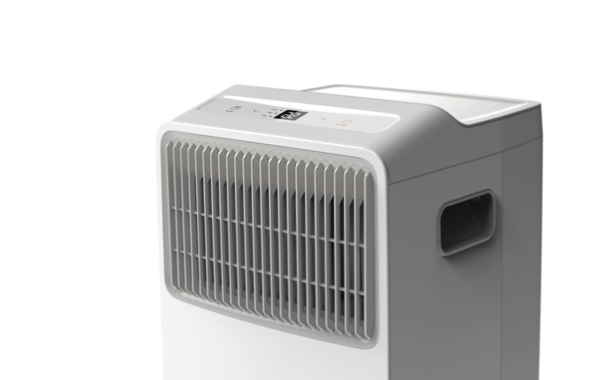 Comfee mobile Klimaanlage MPHHA-09CRN7, obere Rückseite | klimaworld.com