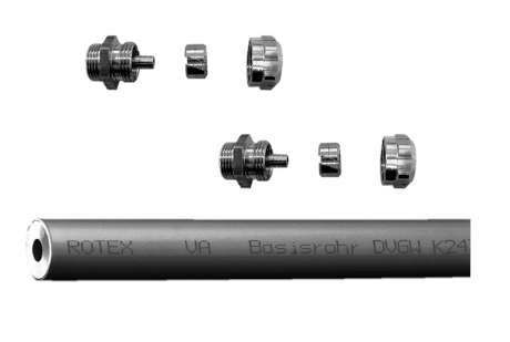 Rotex Connect-Set | 10 m Öl-Förderleitung + 2 x Anschlussverschraubung