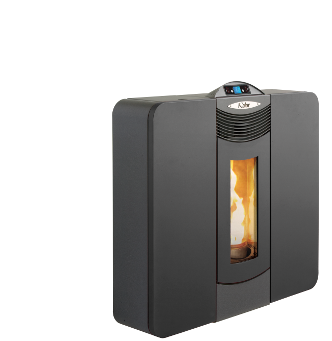 KALOR Pelletofen Quadra Line Mod. 12C schwarz | klimaworld.com