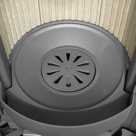 ORANIER | Corso W+ Speckstein, Korpus Stahl Schwarz