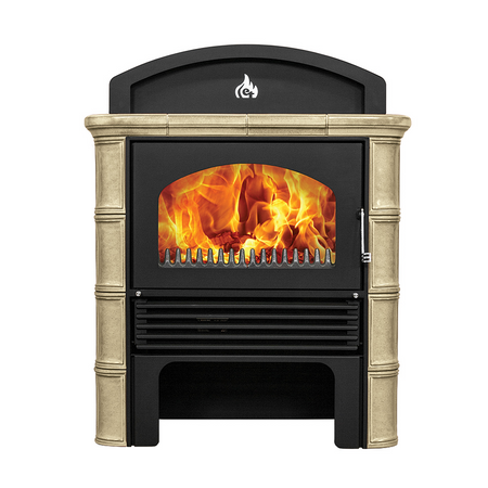 EuroTeplo Kachelofen | Coventry Arco | 15/18 kW- Front