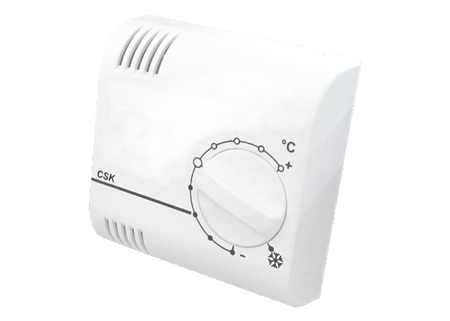 ThermoFlux analoger Raumkorrektor CSK | www.klimaworld.com