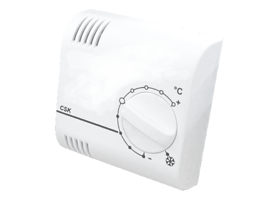 ThermoFlux analoger Raumkorrektor CSK | www.klimaworld.com