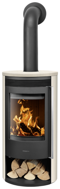 ORANIER | Arktis Neo7 | Kaminofen | 7.0 kW | Kalkstein Cream
