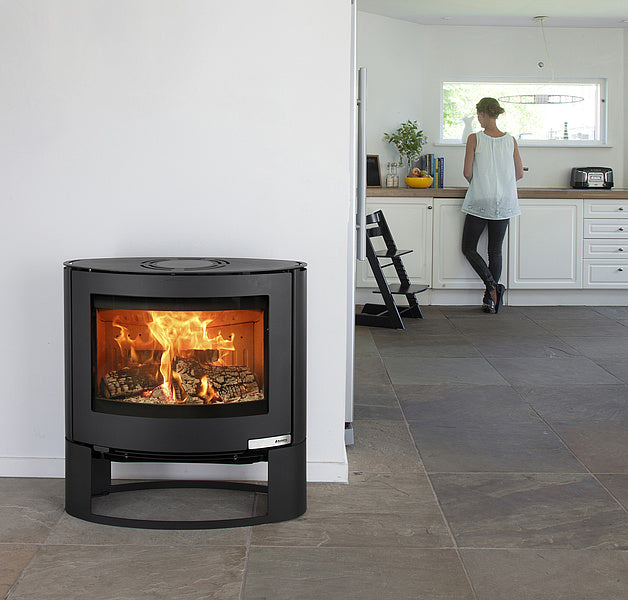 Kaminofen Aduro 15-1 Stahl schwarz 6,5kW Warmluftkaminofen