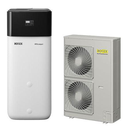 Wärmepumpe Luft/Wasser Rotex HPSU compact 516 H/C - 7C Paket 11kW + 500L