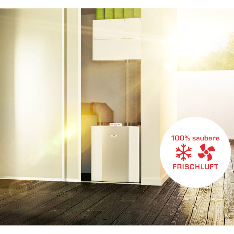 WOLF | Wohnraumlüftung | CWL-400 Excellent | Anschluss 4/0 L