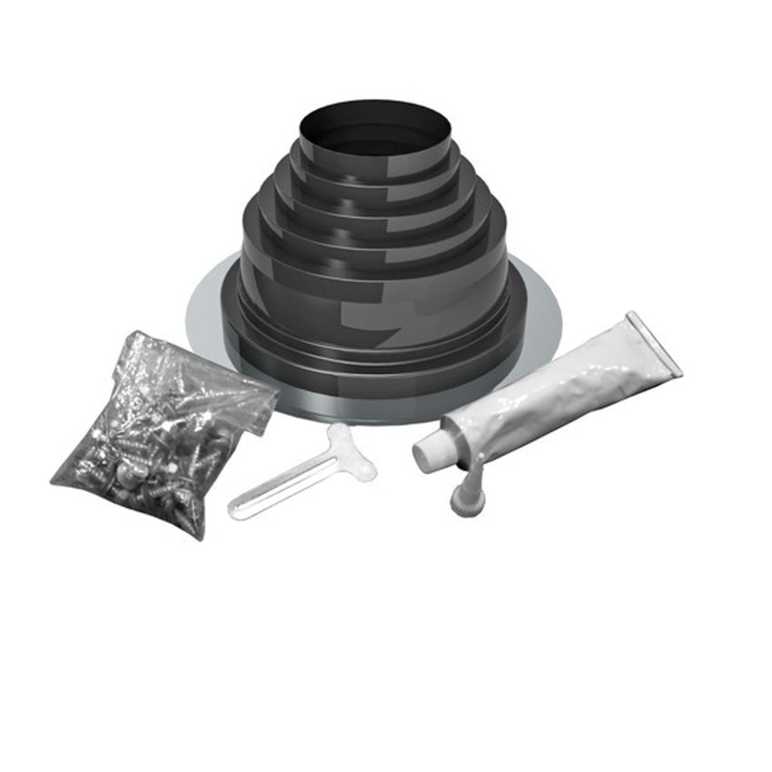 Dachdurchführung schwarz