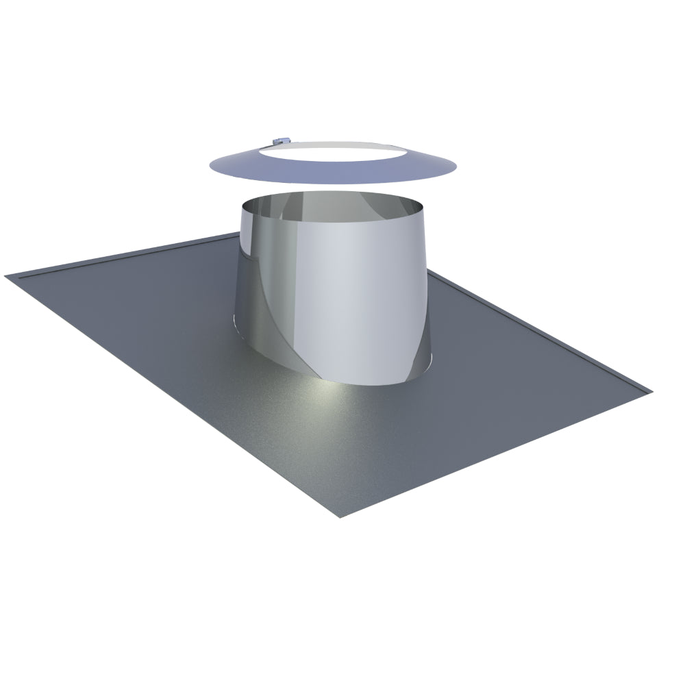 Jeremias Dachdurchführung 5-15° mit Wetterkragen