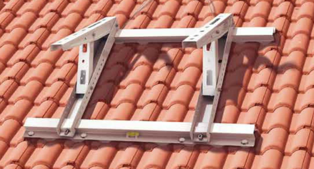 Dachkonsole für Klimaanlagen Inverter Universal Halter Schrägdächer