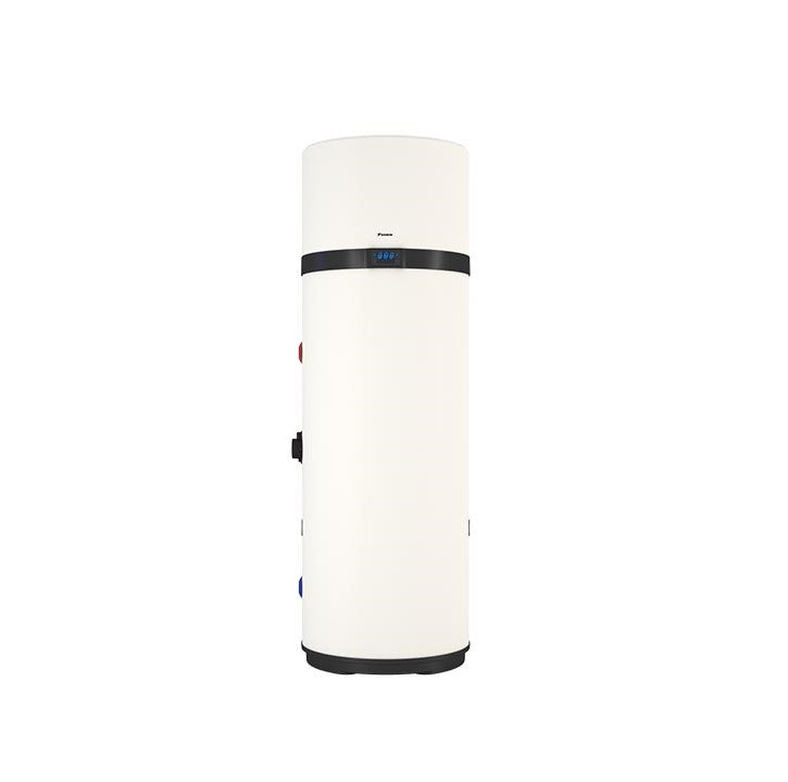DAIKIN bivalente Brauchwasserwärmepumpe Altherma M HW 260 mit 1,5 kW Heizstab, seitlich | Klimaworld.com