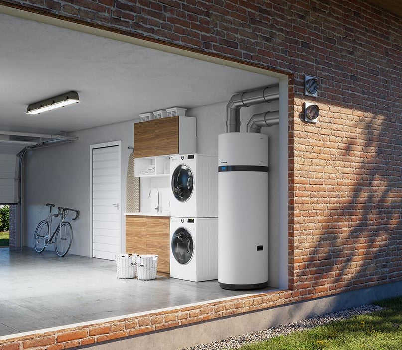 DAIKIN bivalente Brauchwasserwärmepumpe Altherma M HW 260 mit 1,5 kW Heizstab, Ambiente | Klimaworld.com