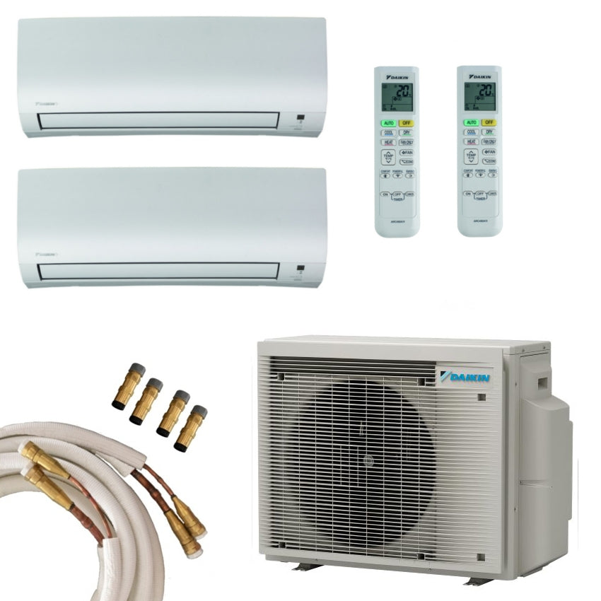 DAIKIN Comfora Multisplit FTXP20M9 + FTXP35M + 2MXM50A mit Quick Connect