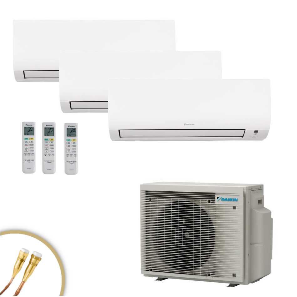 Daikin Comfora 3x Wandgeräte + 3mxm68a9