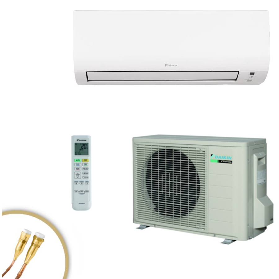 DAikin Comfora Klimaanlagen Set mit Quick Connect | FTXP25N9 + RXP25M