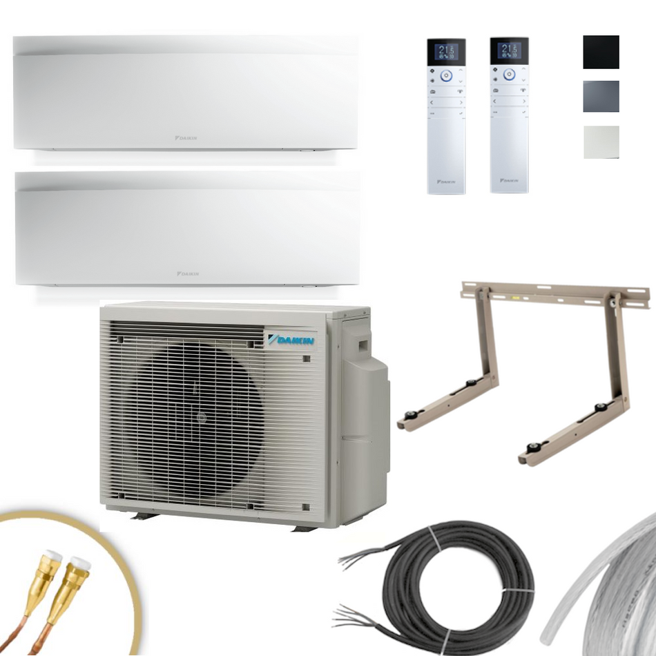 DAIKIN Emura 3 FTXJ50AW + FTXJ25AW + 2MXM50A9