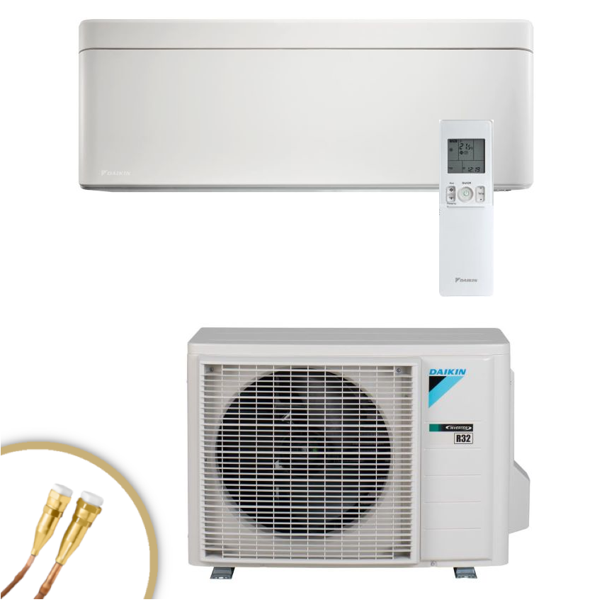 DAIKIN STylish Cold Region Klimaanlage FTXTA30CW mit Quick Connect
