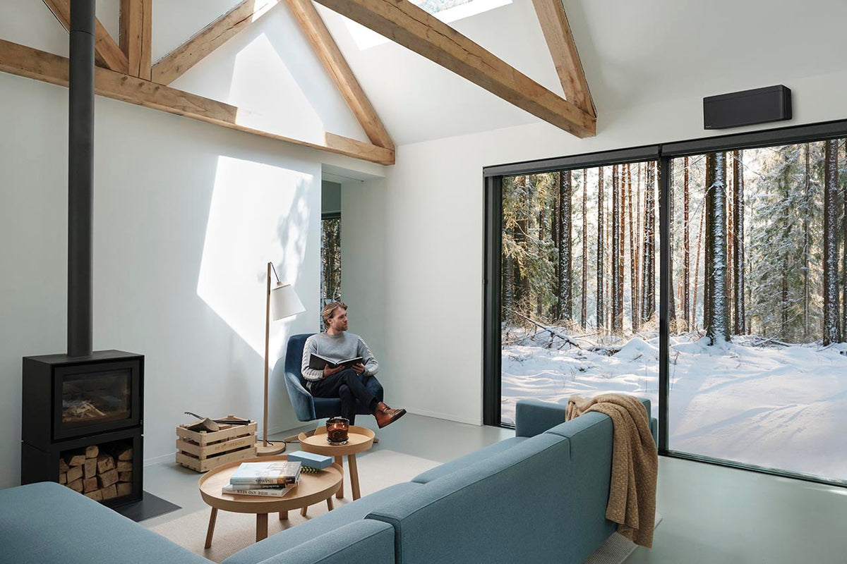 Ambientefoto DAIKIN Stylish in Mattschwarz