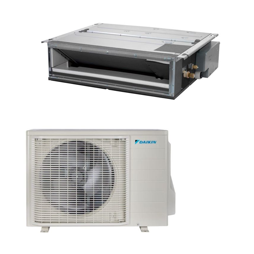 Daikin Split Klimaanlage Set, bestehend aus Kanalgeraet und Aussengeraet | klimaworld.com