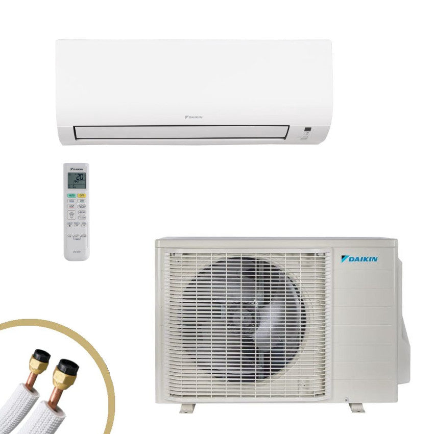 DAIKIN Nepura Comfora Klimaanlage Set FTXTP35N + RXTP35A mit 3,5 kW mit Kupferrohrleitung | Klimaworld.com