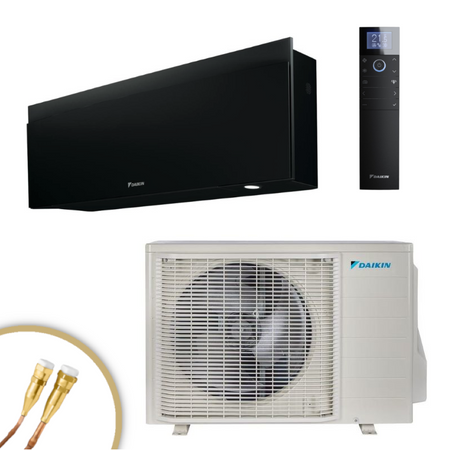 Daikin Serie Nepura Emura 3 in schwarz | FTXTJ30AB + RXTJ30A | Quick Connect | klimaworld.com
