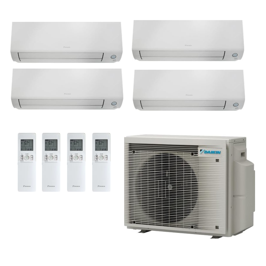 Daikin Klimaanlage Perfera Serie A - 2x FTXM20A + FTXM42A + FTXM50A + 5MXM90A9 | klimaworld