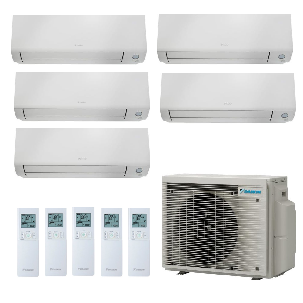 Daikin Perfera MUltisplit 5x Wandinneneinehit + 5MXM90A9 | klimaworld.com