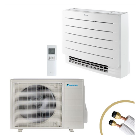DAIKIN Perfera Truhe FVXM35A9 mit Leitungen | Komplettset