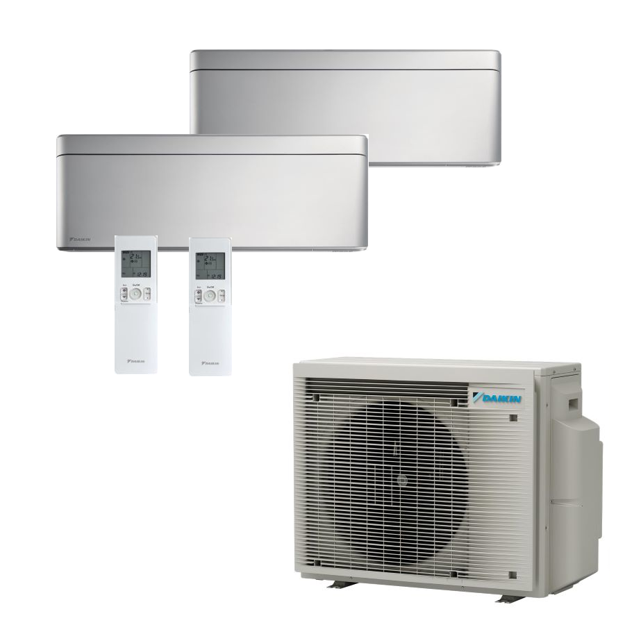 Daikin Stylish MultiSplit set in Silber