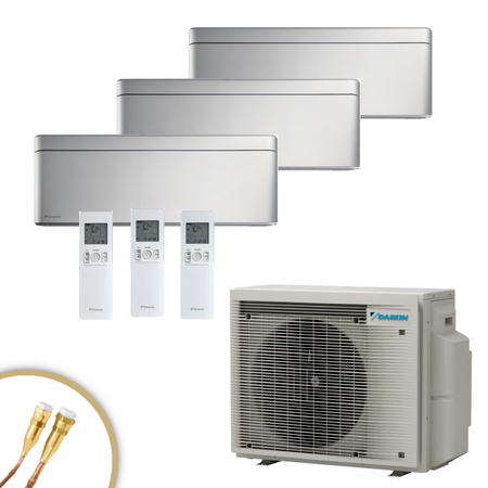 DAIKIN Stylish 3x FTXA25BS mit Quick Connect