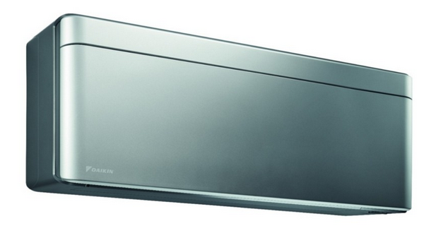 Daikin Stylish in Silber seitlich