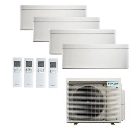 DAIKIN Stylish 4x FTXA25CW + 4MXM80A9 | klimaworld