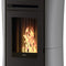 Edilkamin Pelletofen | Dania ATC | 6 kW | Stahl Grau