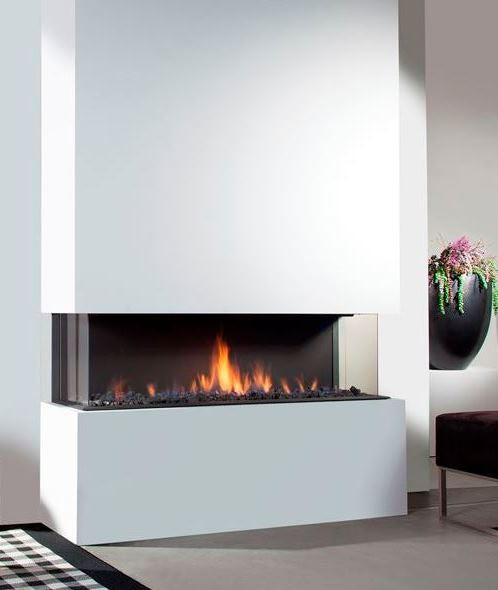 Gaskamin Wanders DANTA 1400 mit 3 seitigem Glas