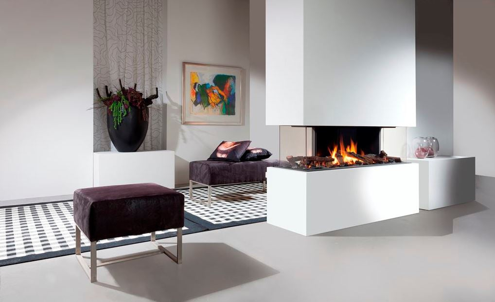 Gaskamin Wanders DANTA 1400 mit 4 seitigem Glas