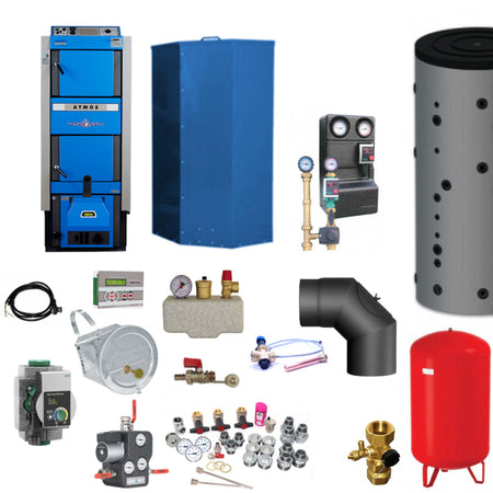 Atmos DC25GSP Kombi-Pelletkessel/Holzvergaser 25kW Komplettset 3 | klimaworld.com