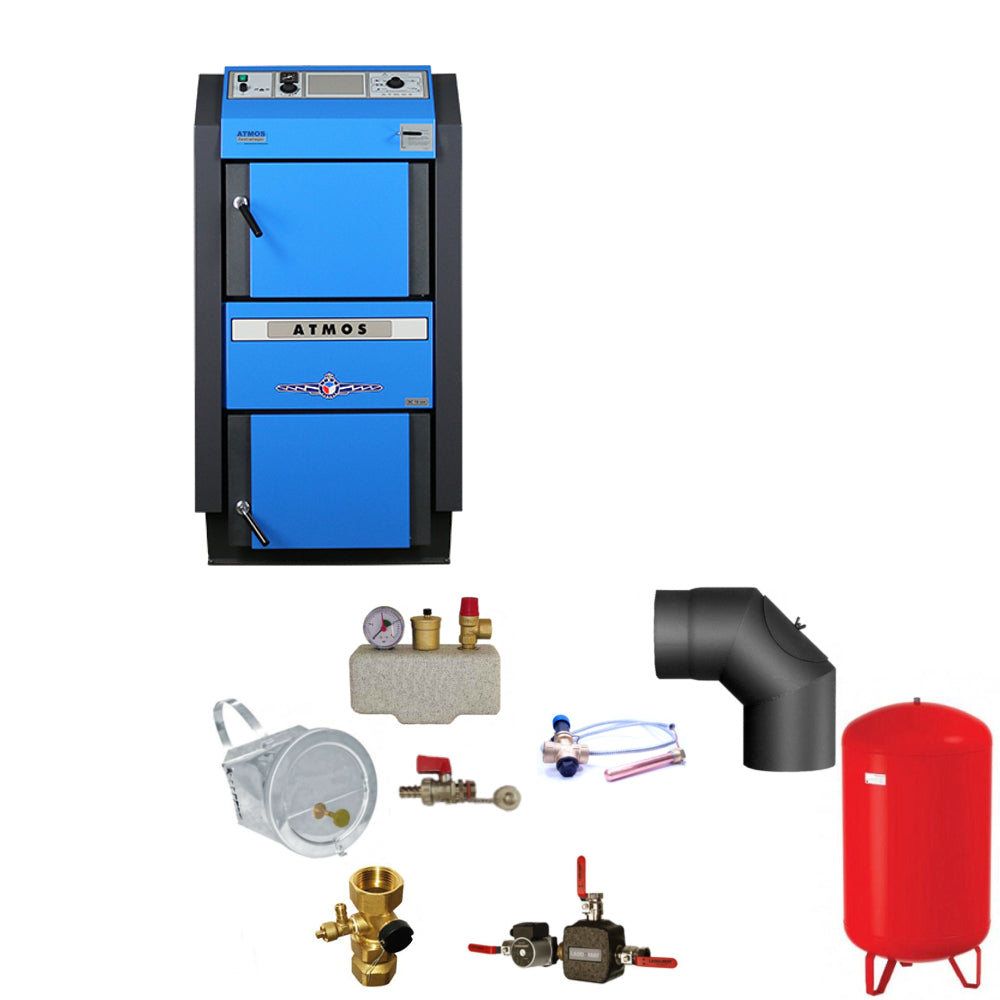 Atmos GSX50 Scheitholzvergaser Komplettset 1 | klimaworld.com