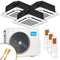 MIDEA | Deckenkassetten-Set | 3 × 5,2 kW | Quick-Connect