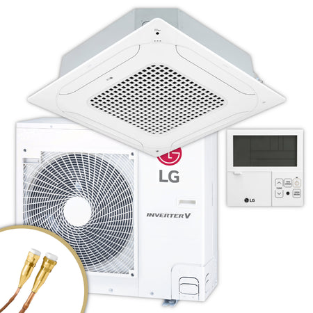 LG Split Klimaanlage 4-Wege-Deckenkassetten-Set CT24F | 6,8 kW | Quick-Connect