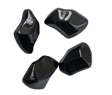 Kratki dekorative Steine schwarz für Biokamin | 1 kg | ZFS05N