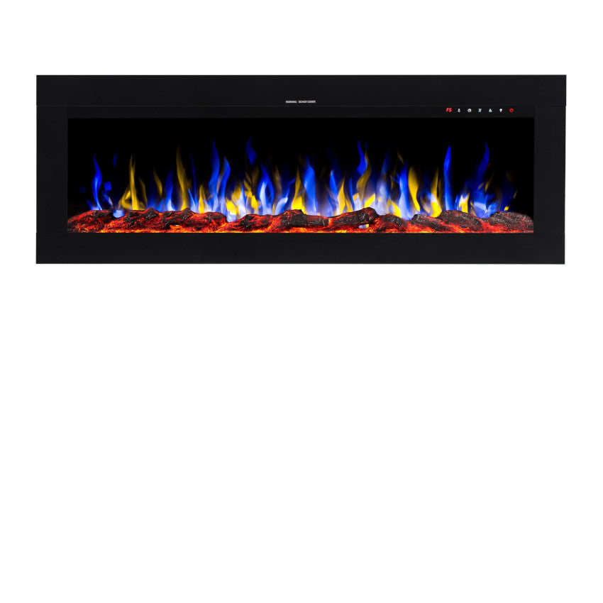 Aflamo Elektrokamin Diamond 153 mit Holz | klimaworld.com