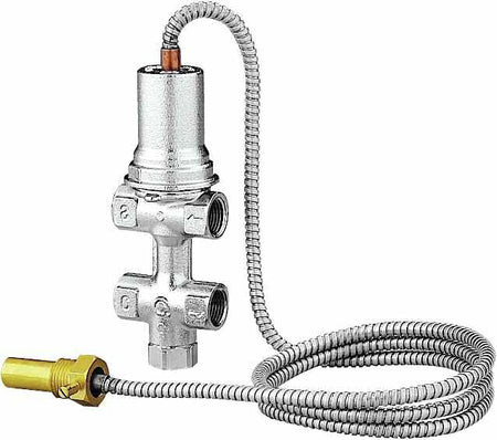 Doppelte thermische Ablaufsicherung Caleffi mit eingebauter Nachspeisung