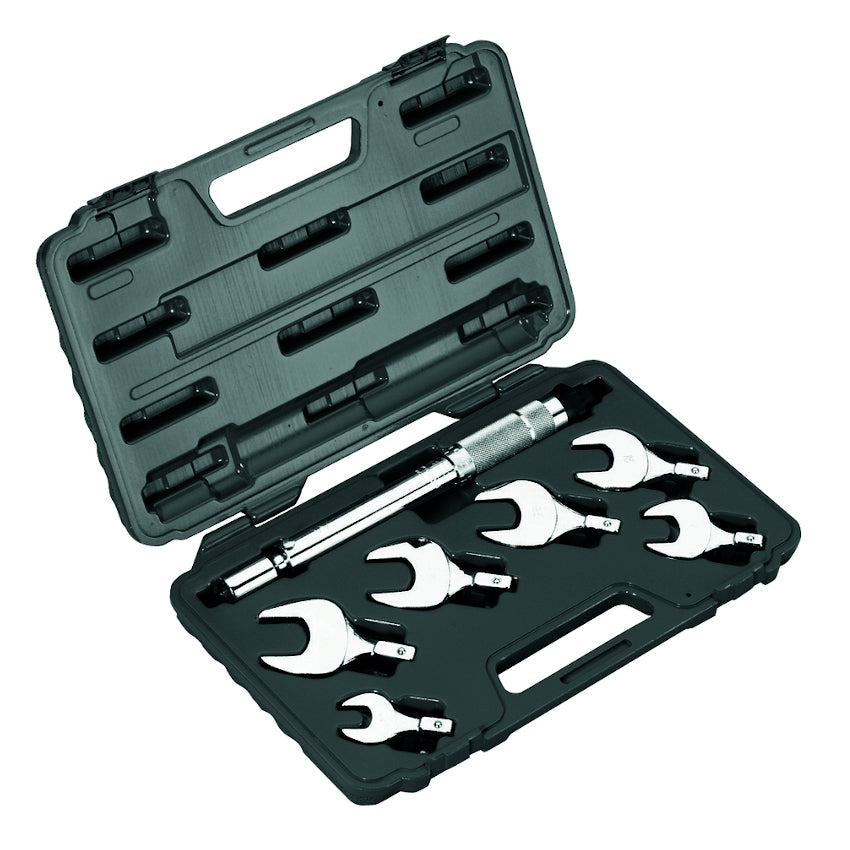 Drehmomentschlüssel | Komplett-Set | 10-75 Nm | 7-teilig