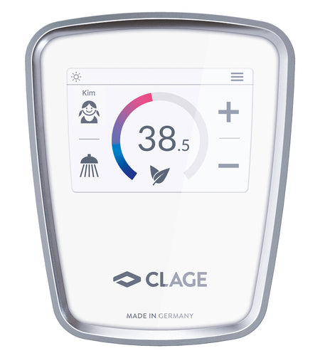 CLAGE Durchlauferhitzer DSX Touch, Display Bedienmodus | klimaworld.com