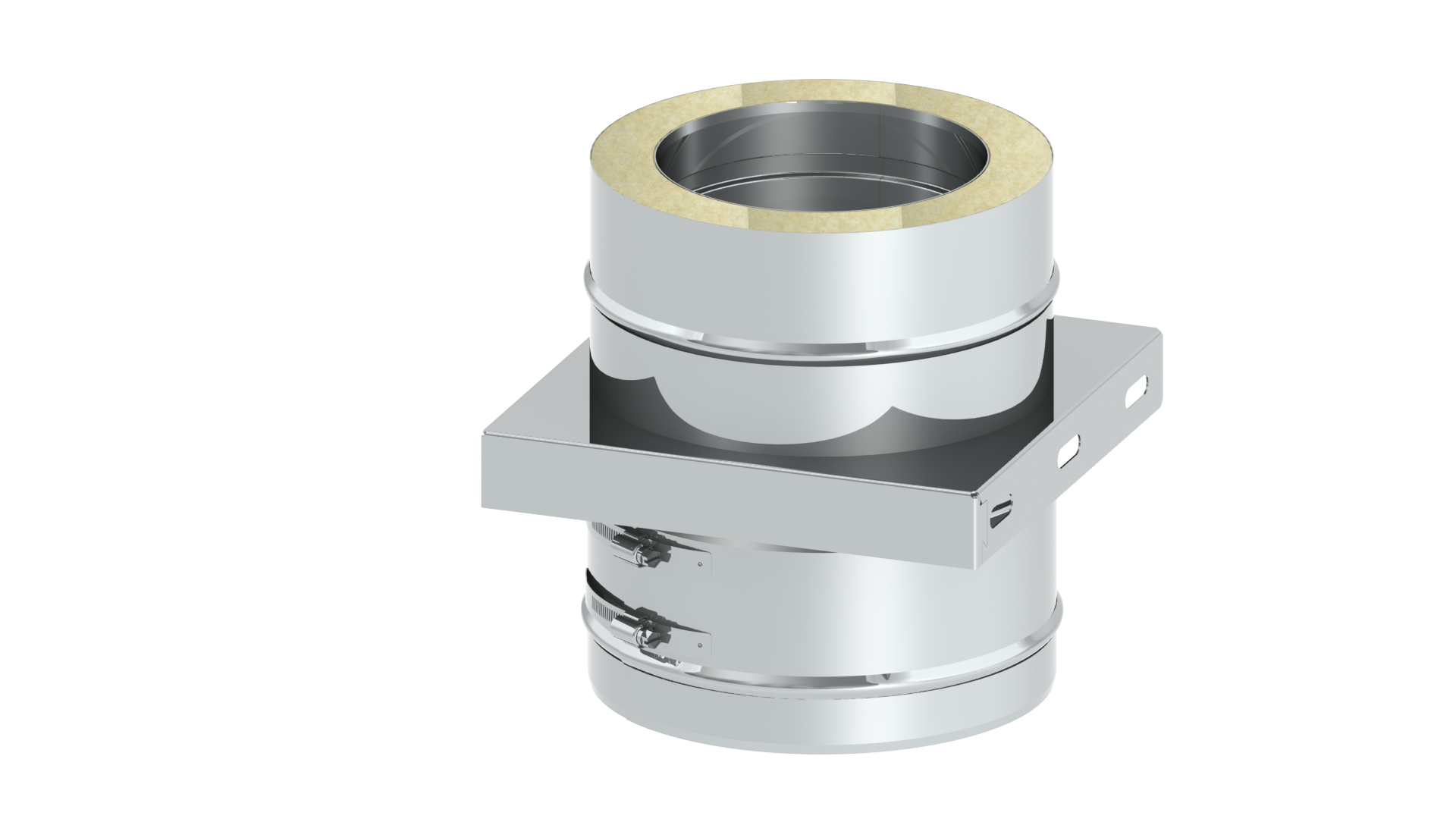 Grundplatte für Zwischenstütze