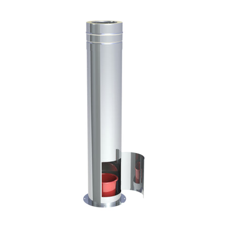 Jeremias Teleskopstütze 610-1190 mm + Teleskopkopf